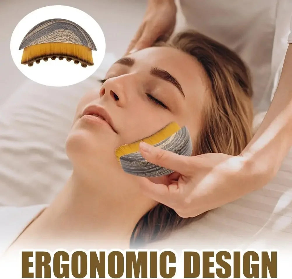 Cepillo de Masaje Facial – Contorno de Rostro y Mandíbula