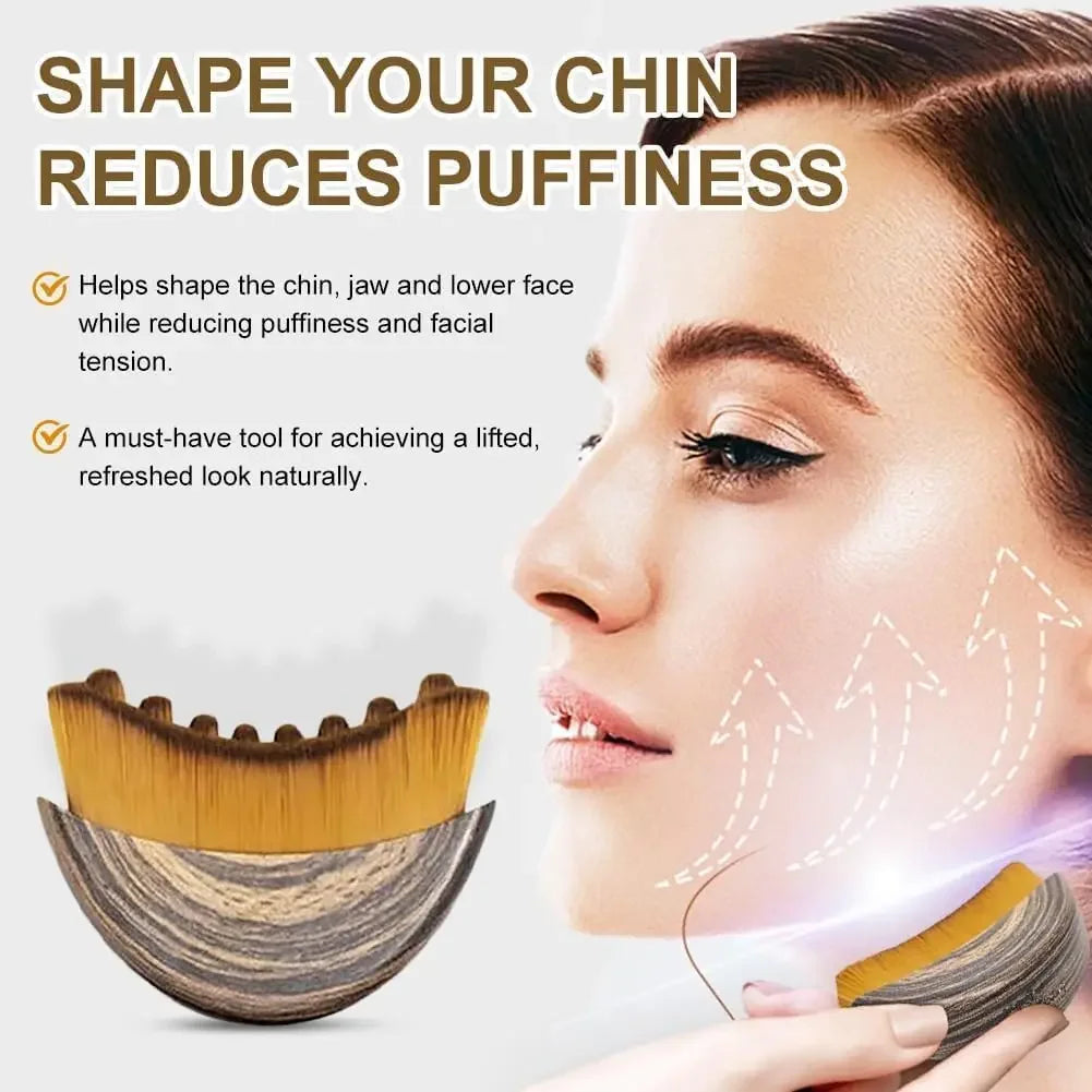 Cepillo de Masaje Facial – Contorno de Rostro y Mandíbula